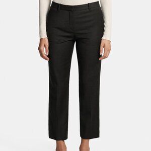 Theory Cropped Wool Flannel Pants